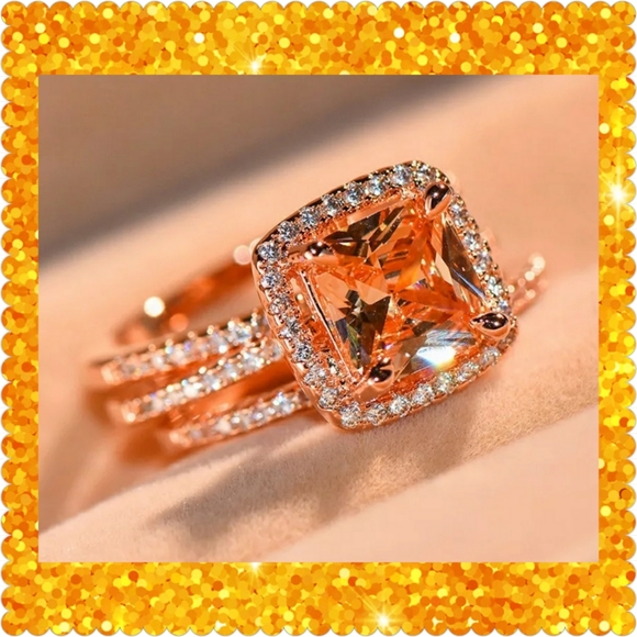 LILY'S GEMS Jewelry - 💛18K Rose Gold Champagne💛